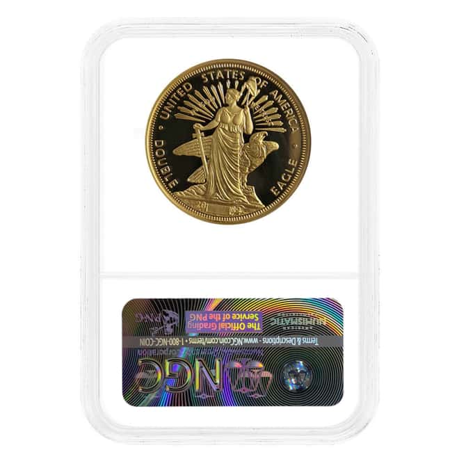 1 oz Gold 1906 Pattern Double Eagle Smithsonian Collection NGC Gem Proof UCAM