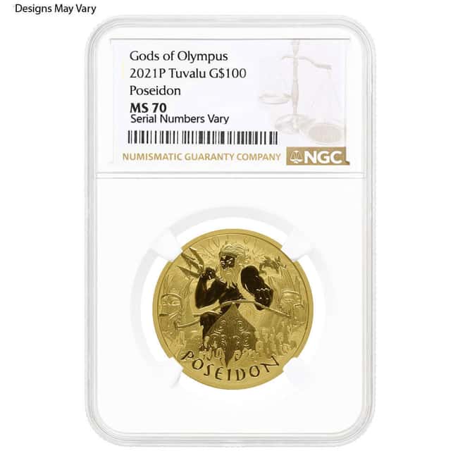 1 oz Gold Coin Random Mint .999+ Fine NGC/PCGS MS/PF 70