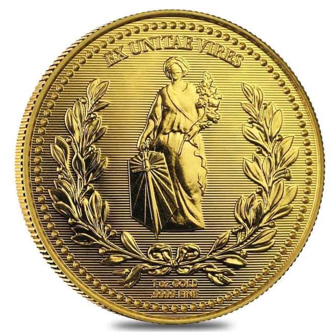 1 oz Gold John Wick Continental Round .9999 Fine (In Cap)