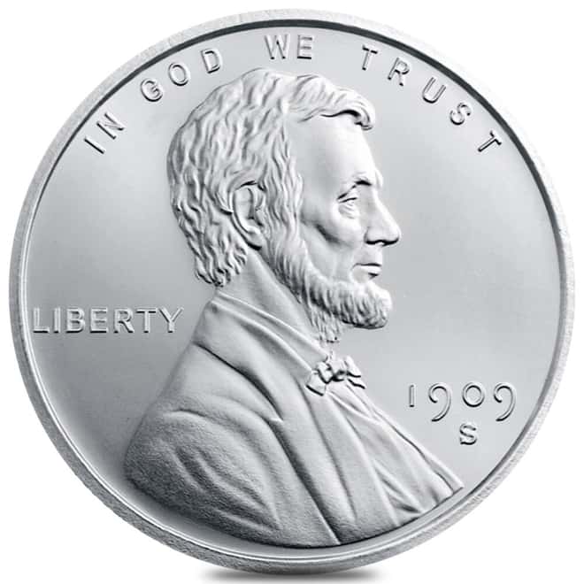 Tube of 20 - 1 oz Golden State Mint Lincoln Wheat Cent Silver Round .999 Fine