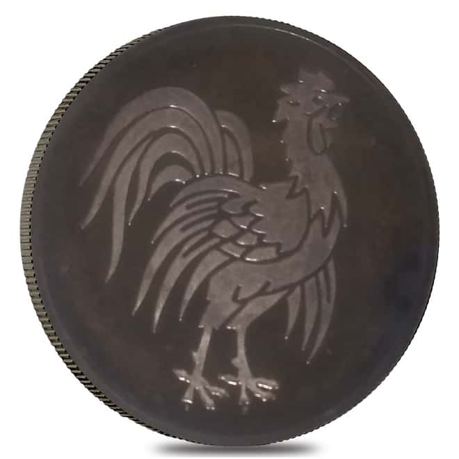 1 oz Johnson Matthey King Fook Silver Round