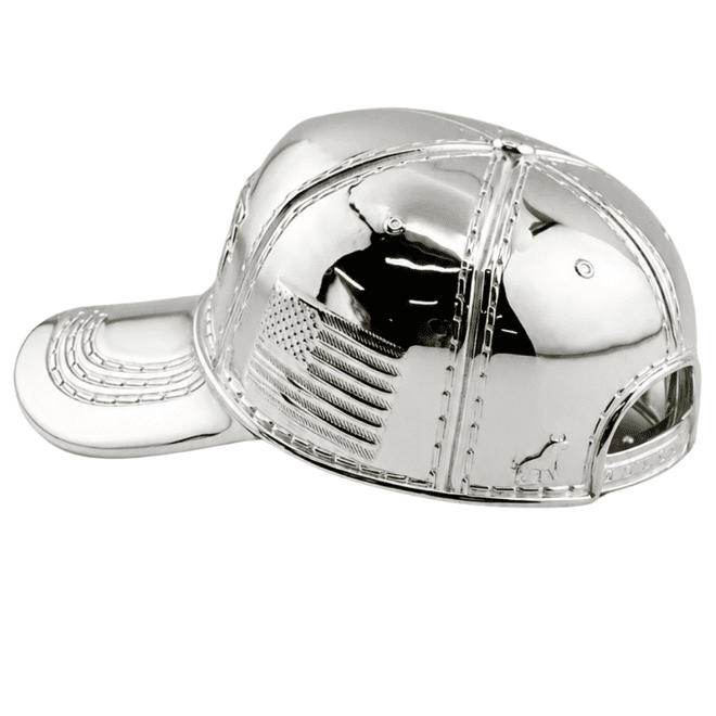 1 oz Make Silver Great Again Cap Shaped Silver .999 Fine