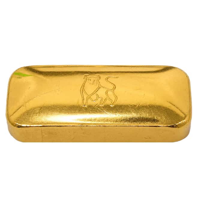 1 oz Merrill Lynch Gold Bar Struck Variation .9999 Fine