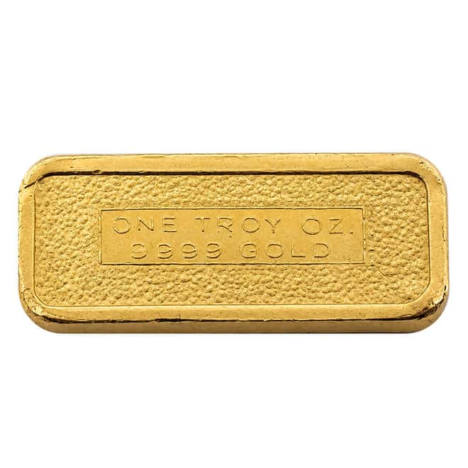 1 oz Merrill Lynch Gold Bar Struck Variation .9999 Fine