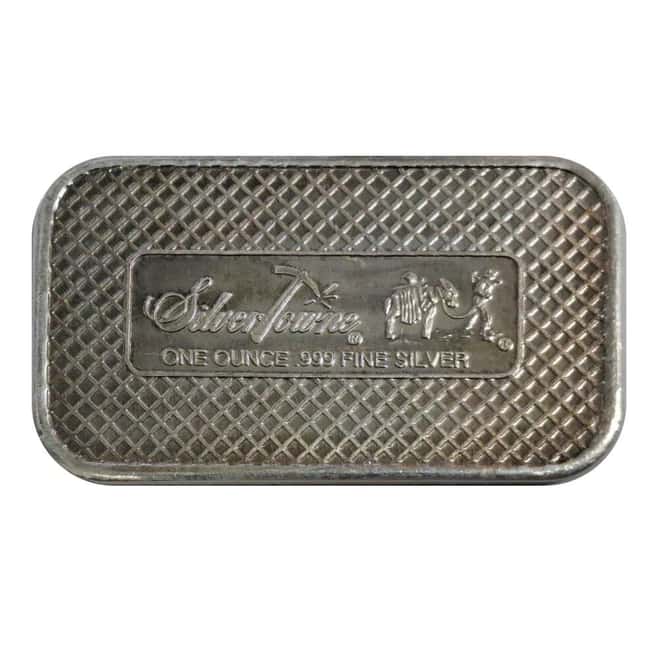 1 oz Merrill Lynch Silver Bar .999 Fine