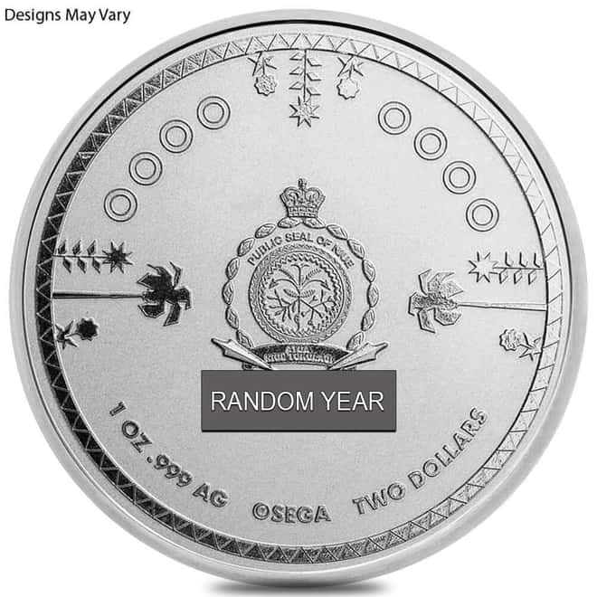 1 oz Niue Sega Sonic the Hedgehog Silver Coin BU (Random Design)