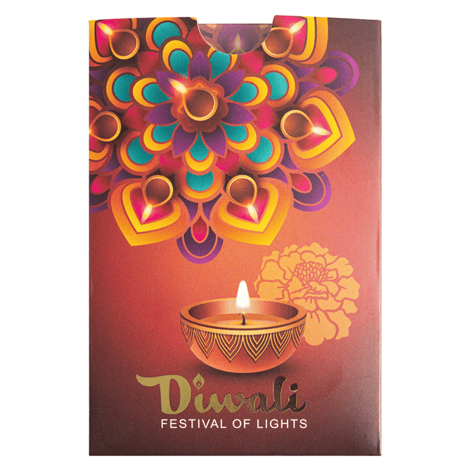 1 oz PAMP Suisse Diwali Lakshmi Gold Bar .9999 Fine (Rangoli Assay)