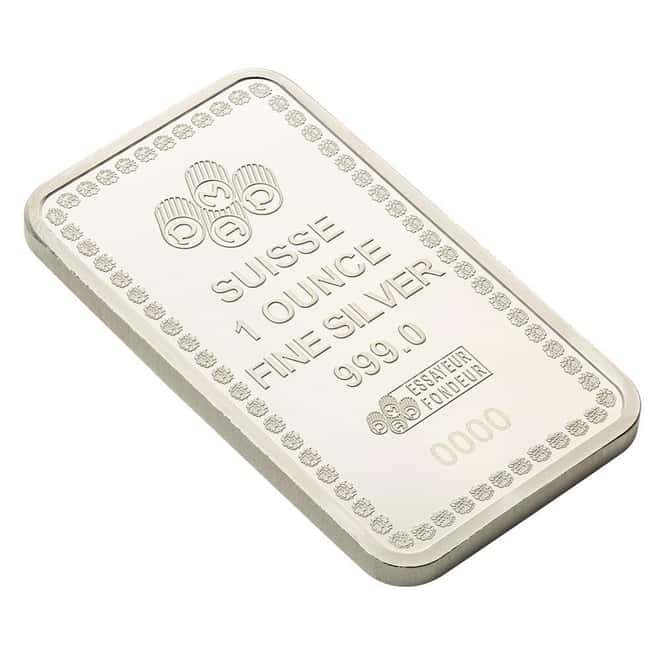 1 oz PAMP Suisse Diwali Lakshmi & Rangoli Silver Bar .999 Fine (in Assay)