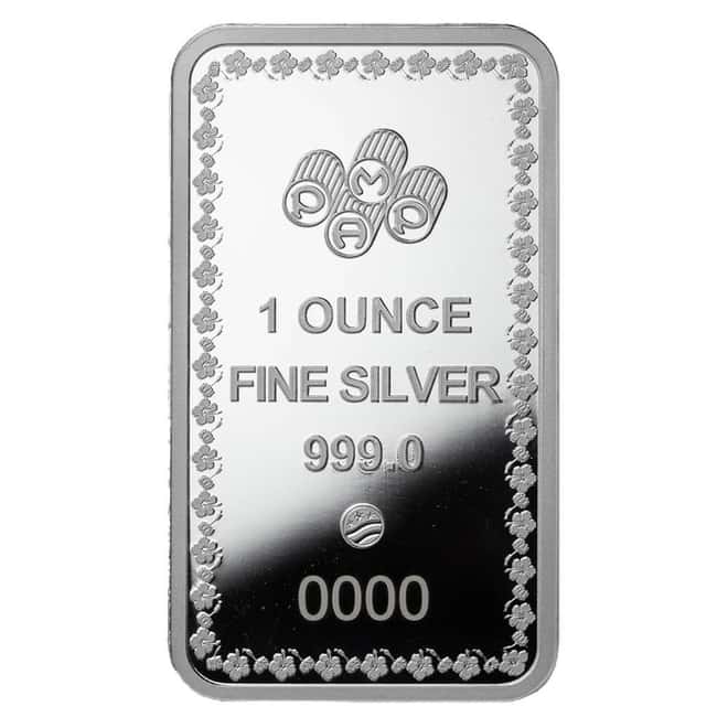 1 oz PAMP Suisse Diwali Lakshmi & Sacred Cow Silver Bar .999 Fine (in Assay)