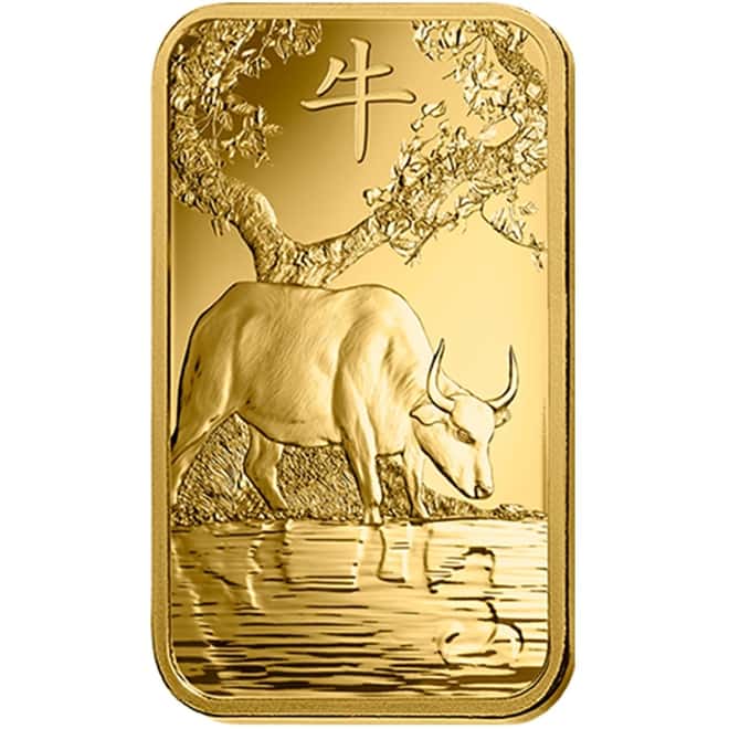 1 oz PAMP Suisse Year of the Ox Gold Bar (In Assay)