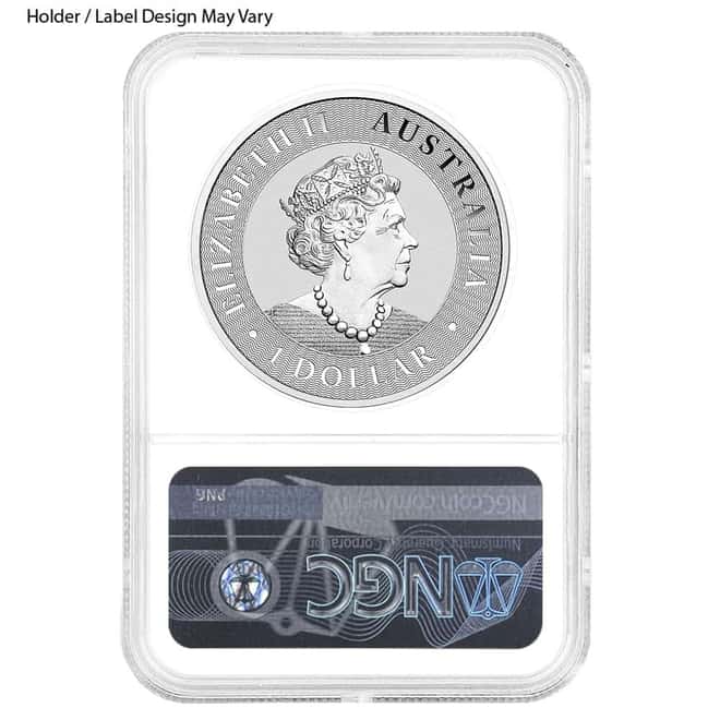 1 oz Australian Silver Kangaroo NGC/PCGS MS 70 (Random Year)