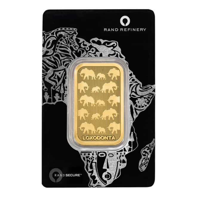 1 oz Rand Refinery Gold Bar .9999 Fine (Africa Assay)