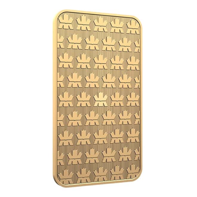 1 oz Royal Canadian Mint RCM Gold Bar .9999 Fine (Proudly Canadian Assay)