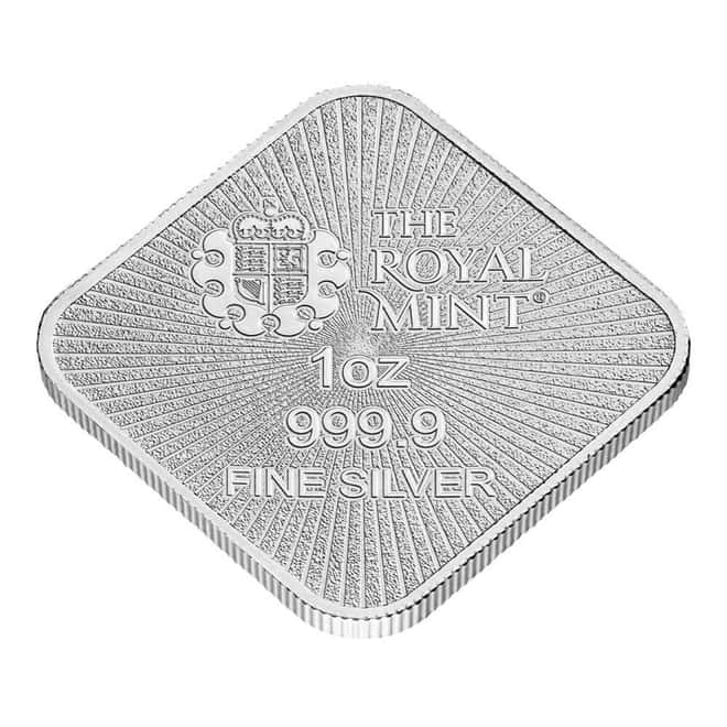 1 oz Royal Mint Britannia and Liberty Silver Bar .9999 Fine