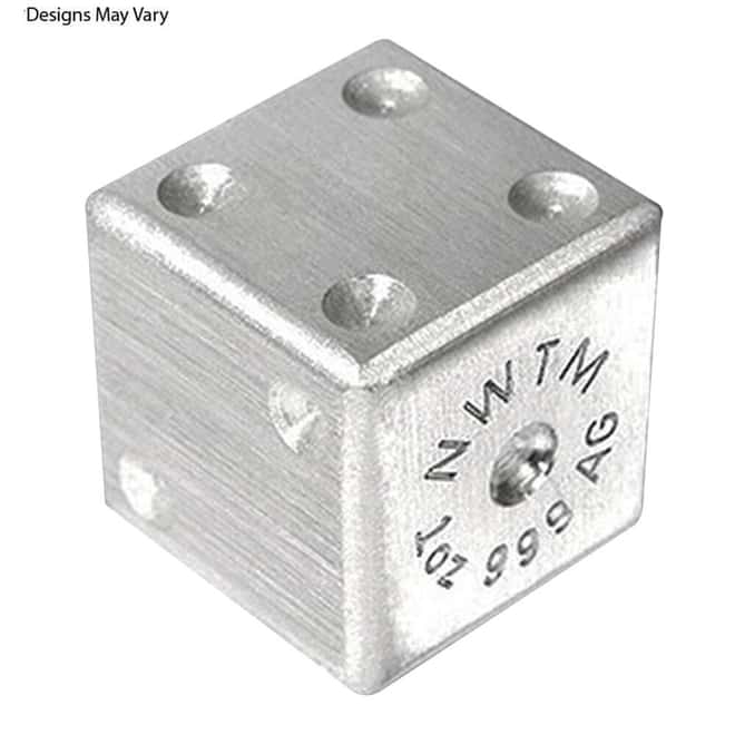 1 oz Shaped Cast Silver .999 Fine (Random Design)