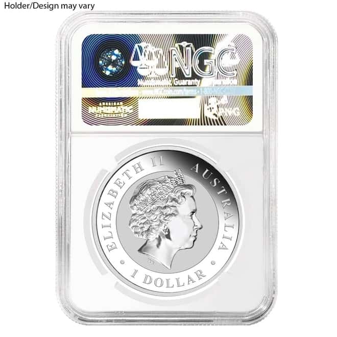 1 oz Silver Australian Kookaburra NGC/PCGS MS 69 (Random Year)