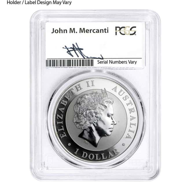 1 oz Silver Australian Wedge-Tailed Eagle NGC/PCGS MS 70 (Random Year)