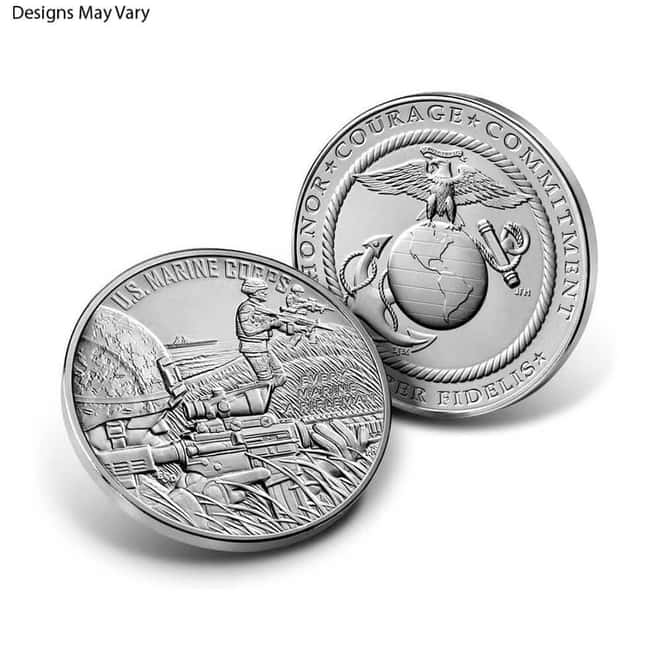 1 oz US Mint Armed Forces Silver Medal (Random Design)
