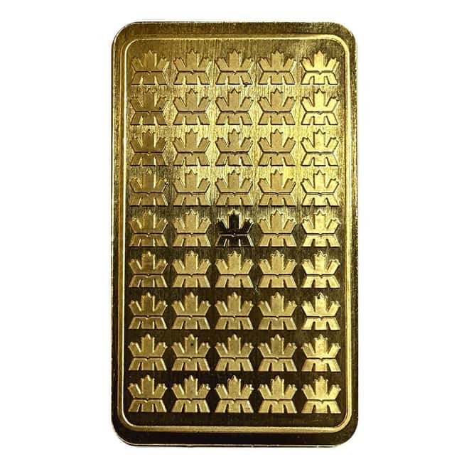 1 oz Vintage Royal Canadian Mint Gold Bar .9999 Fine (Sealed)