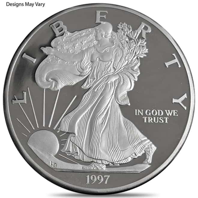 1 Pound (14.6 troy oz) Generic Silver Round .999 Fine