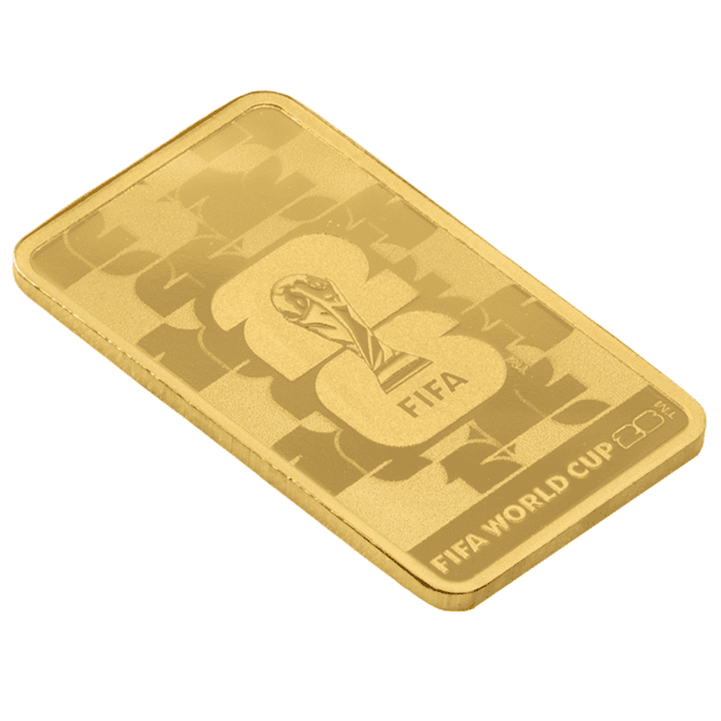 1 Gram PAMP Suisse FIFA World Cup 26™ Gold Bar .9999 (in Assay)