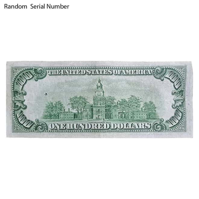 1934 $100 Federal Reserve Note United States AU/CU