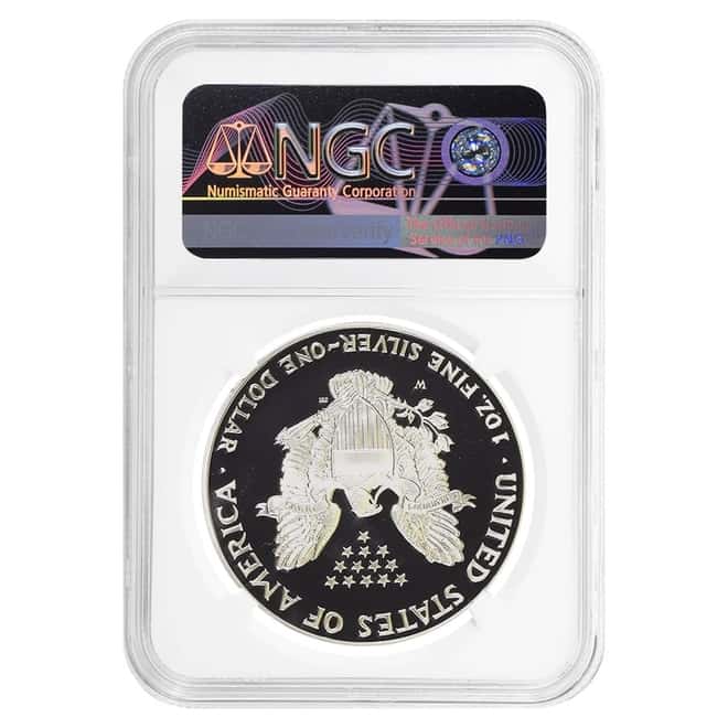 2003 W 1 oz Proof Silver American Eagle NGC PF 70 UCAM (Rhett Jeppson Sign)