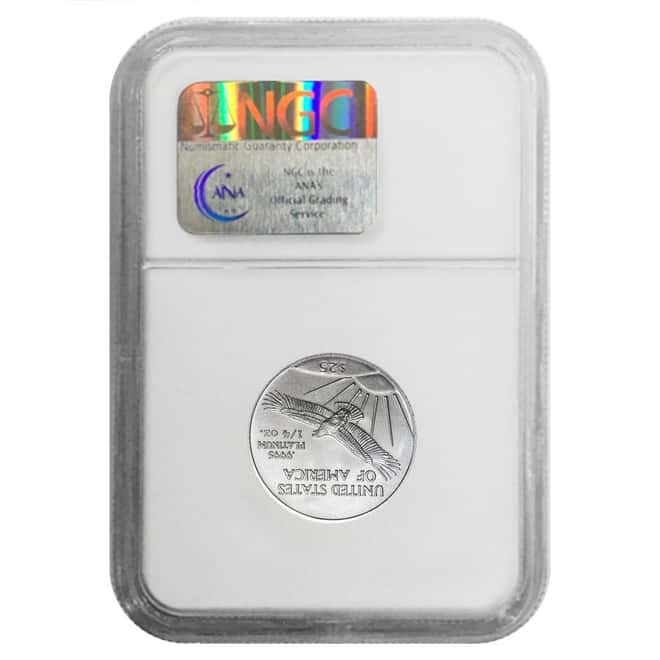 2004 1/4 oz $25 Platinum American Eagle NGC MS 70