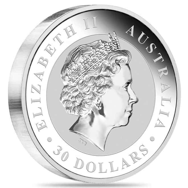 2004 1 Kilo Silver Australian Kookaburra Perth Mint BU