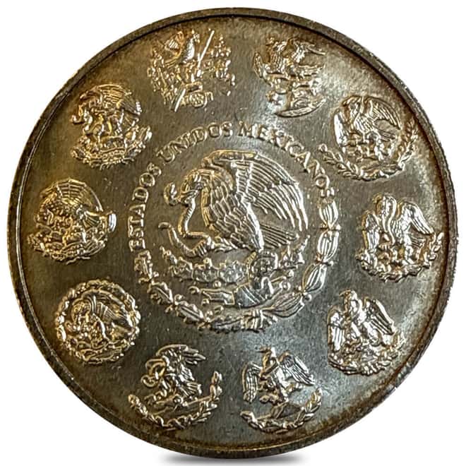2004 1 oz Mexican Libertad Silver Coin Scruffy