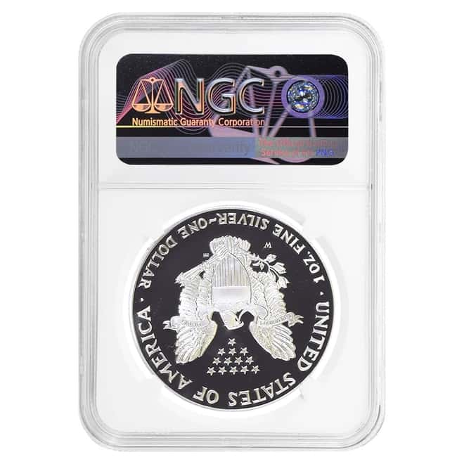 2004 W 1 oz Proof Silver American Eagle NGC PF 70 UCAM (Rhett Jeppson Sign)