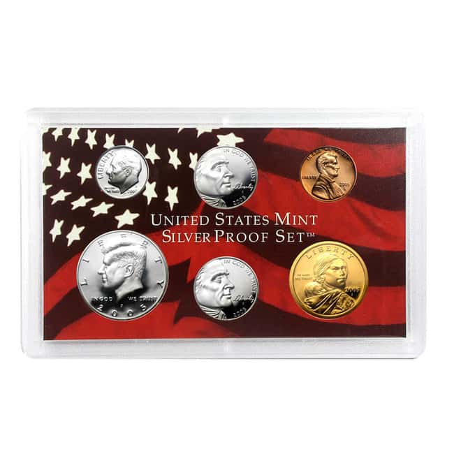 2005-S US Mint Proof Silver Set (w/Box & COA)