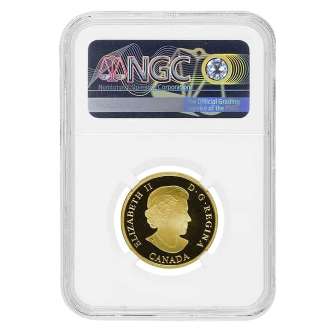 2005 Canada Supreme Court $100 Colorized Proof Gold Coin NGC PF 69 UCAM (AGW .225 oz)