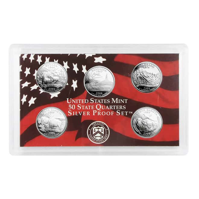 2006-S US Mint Proof Silver Set (w/Box & COA)