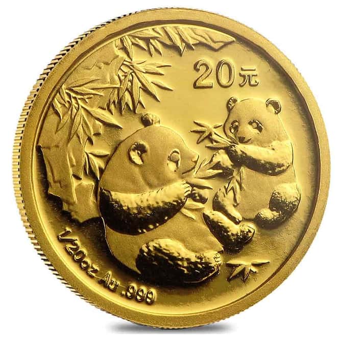 2006 1/20 oz Chinese Gold Panda 20 Yuan .999 Fine BU (Sealed)