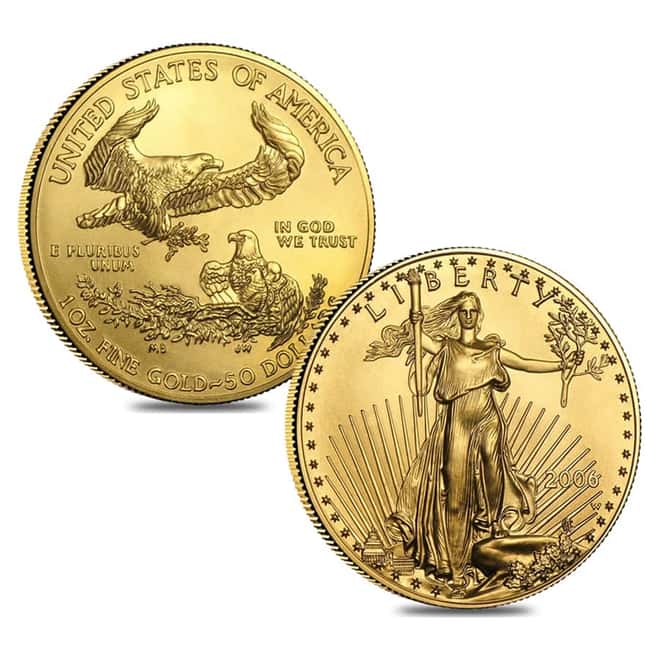 2006-W 3 oz Gold American Eagle 20th Anniversary 3-Coin Set (w/Box & COA)