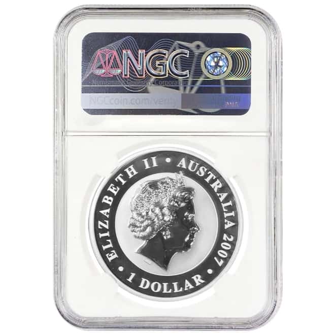 2007 1 oz Silver Australian Koala Perth Mint NGC MS 69 FYOI