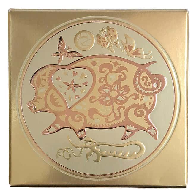 2007 Canada Lunar Pig Hologram Gold Coin (w/Box & COA)