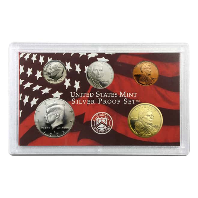 2008-S US Mint Proof Silver Set (w/Box & COA)