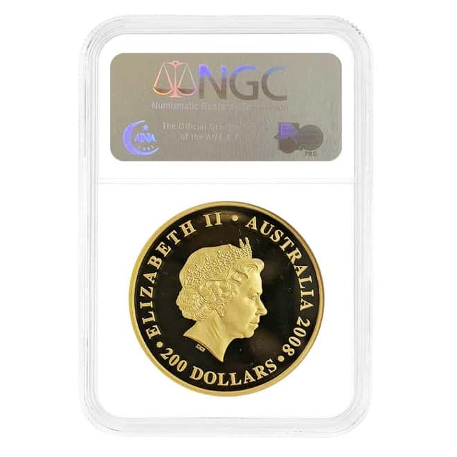 2008 2 oz Proof Gold Australian Koala Perth Mint NGC PF 69 UCAM