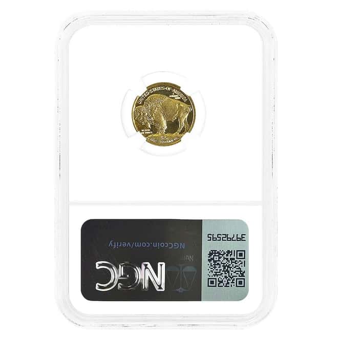 2008-W 1/10 oz $5 Proof Gold American Buffalo NGC PF 70 Cameo
