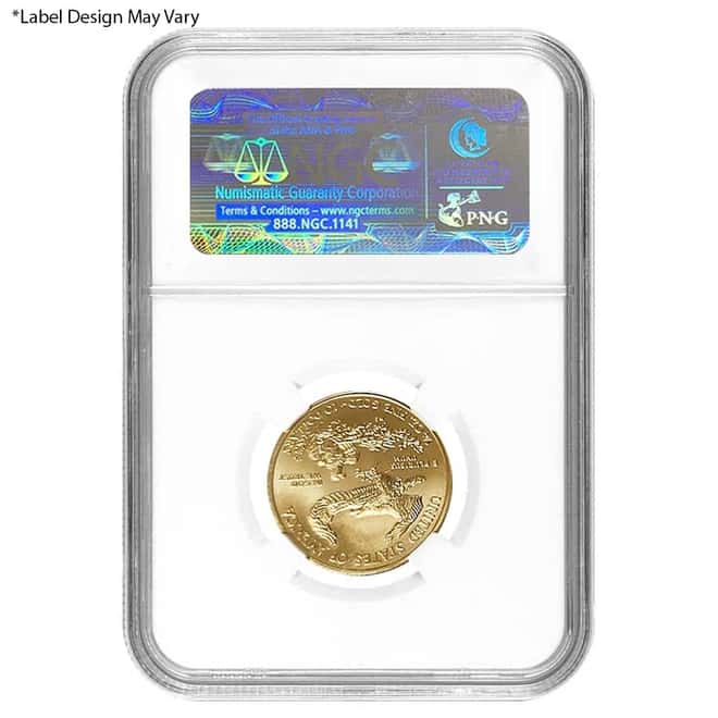 2009 1/4 oz $10 Gold American Eagle NGC MS 70