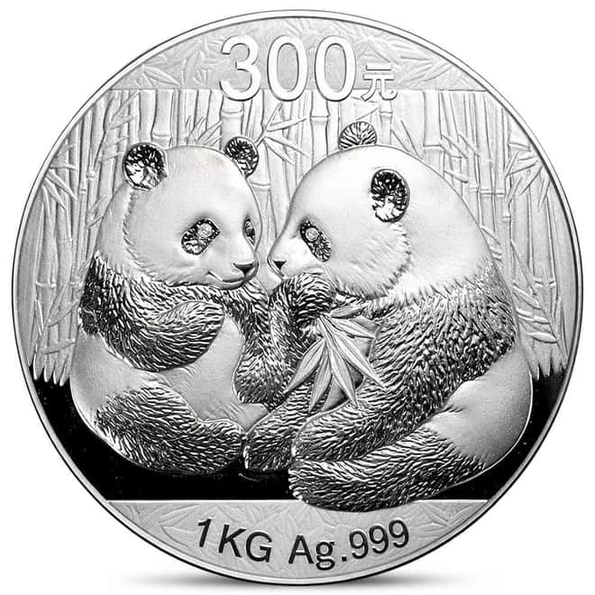 2009 1 Kilo Chinese Proof Silver Panda 300 Yuan .999 Fine (w/Box)