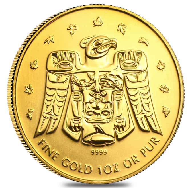 2009 Canada 1 oz $50 Vancouver Olympics Gold Coin .9999 Fine PCGS BU