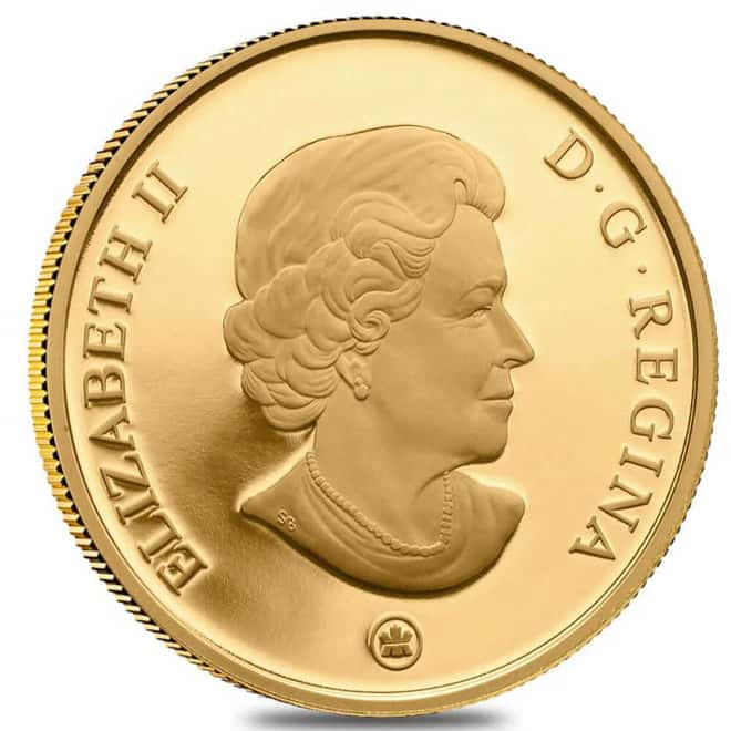 2009 Canada Coal Mining Trade Proof Gold Coin
