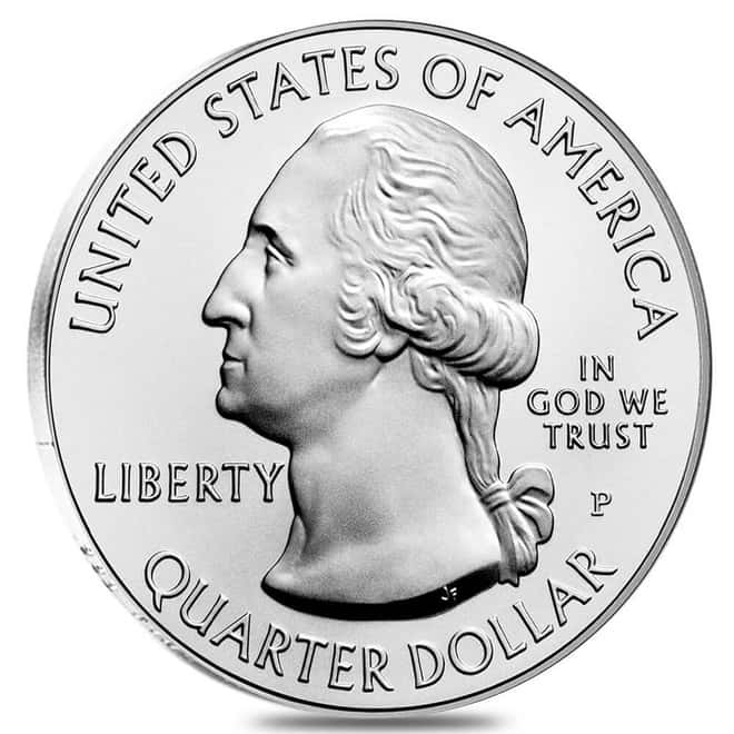 2010-P 5 oz Silver America the Beautiful ATB Arkansas Hot Springs National Park Uncirculated Coin