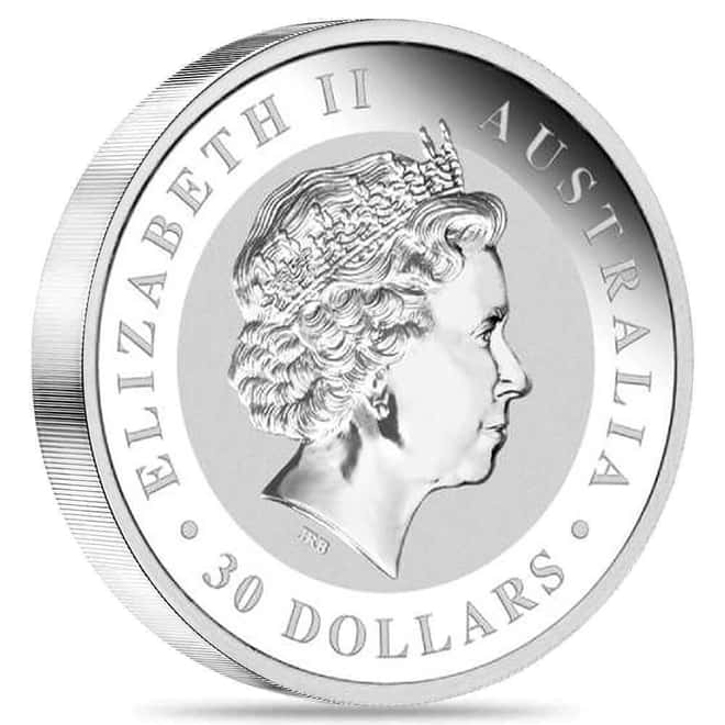 2010 1 Kilo Silver Australian Kookaburra Perth Mint BU