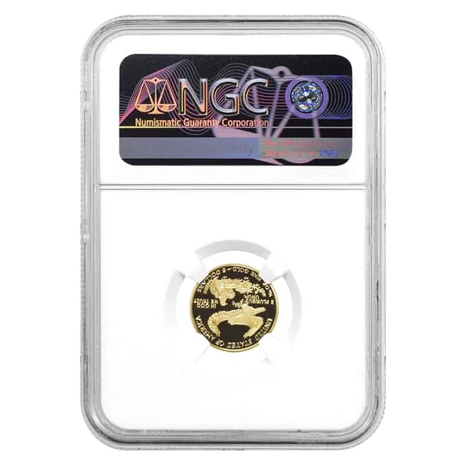 2010 W 1/10 oz $5 Proof Gold American Eagle NGC PF 70 UCAM (Rhett Jeppson Sign)