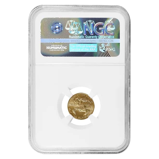 2011 1/10 oz $5 Gold American Eagle NGC MS 70 Early Releases