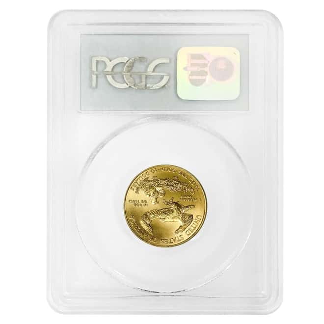 2011 1/4 oz $10 Gold American Eagle PCGS MS 70 First Strike